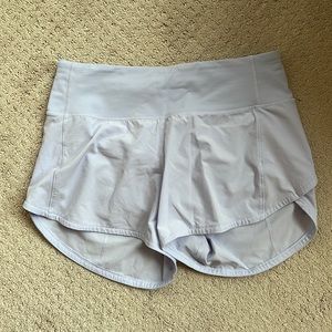 Lululemon speed-up shorts